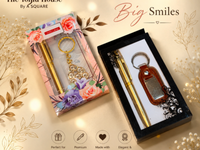 Pen keychain set box