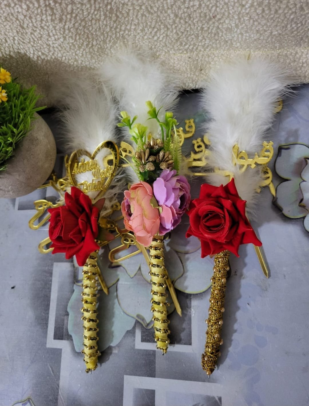 Qubool Hai Nikah Ceremony – Signature Wedding Pen for Bride & Groom | Shadi Mubarak Nikah Nama Signing Pen | Islamic Wedding Gift. - Image 2