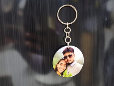Personalized & customised Acrylic Keychain with Image-Photo Permanently Printed. Perfect for Great Gift Option