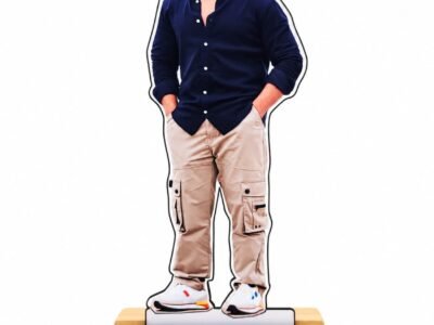 Personalized Miniature Cutout Photo Stand– Customized Picture Display – Unique Gift for Special Occasions